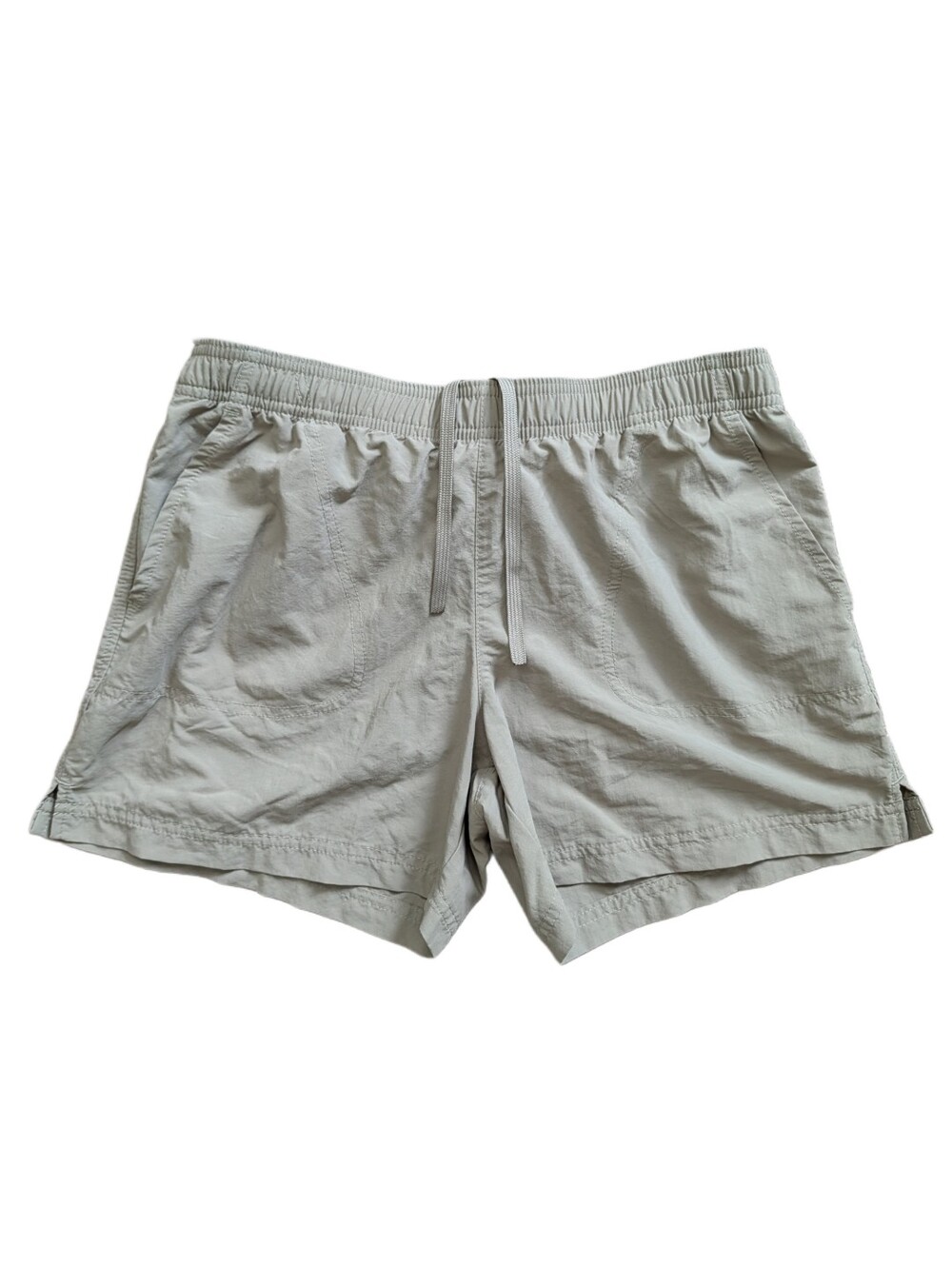 Columbia Women Khaki Sandy River Omni-Shade Omni-Shield Hiking Shorts Size Small